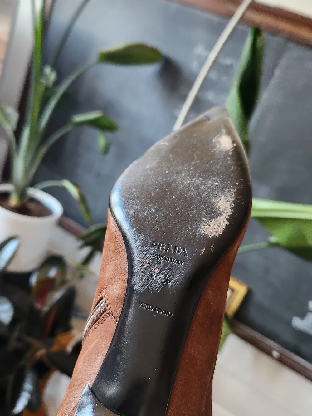 Prada Vintage Leather Boots - Picture 9 of 14